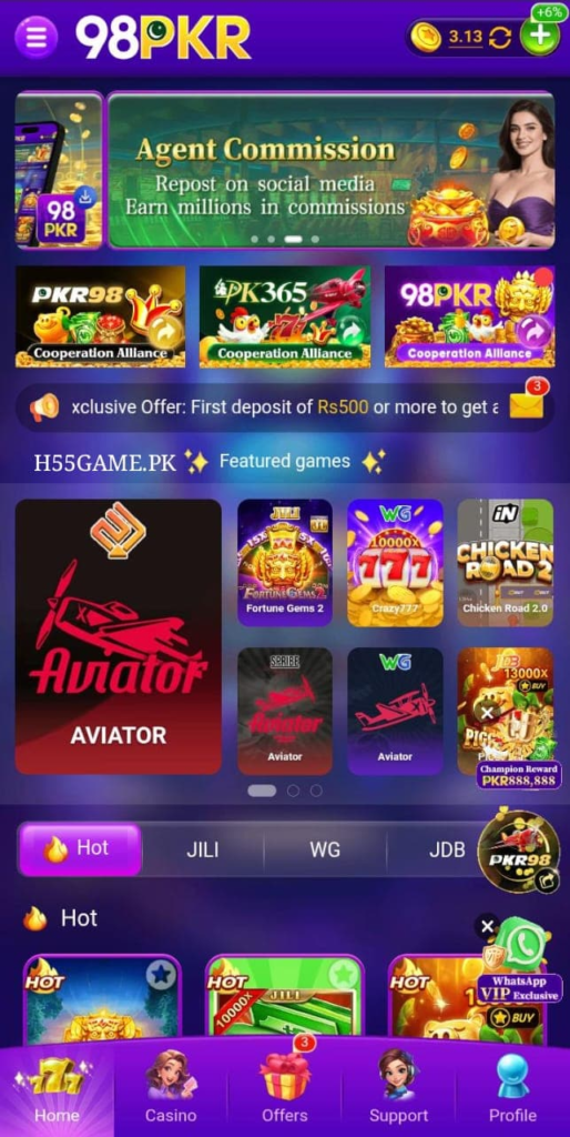 98PKR Game