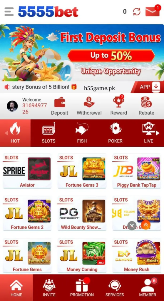 5555Bet Game